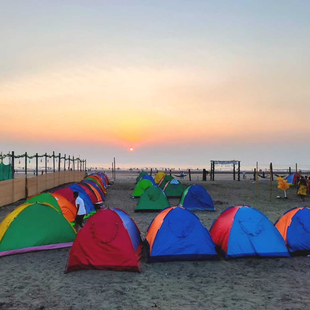 Beachside Camping at Revdanda